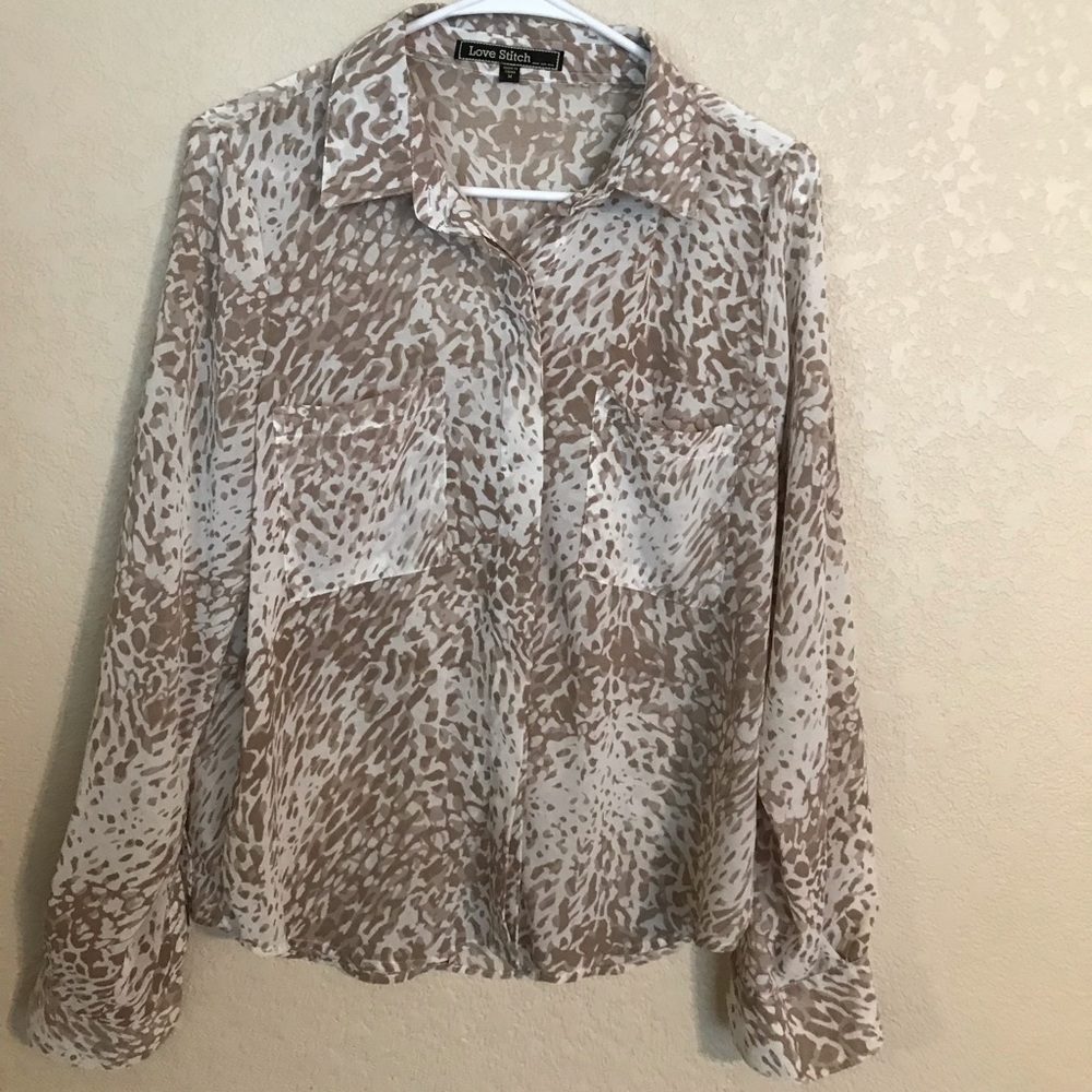 Love stitch blouse